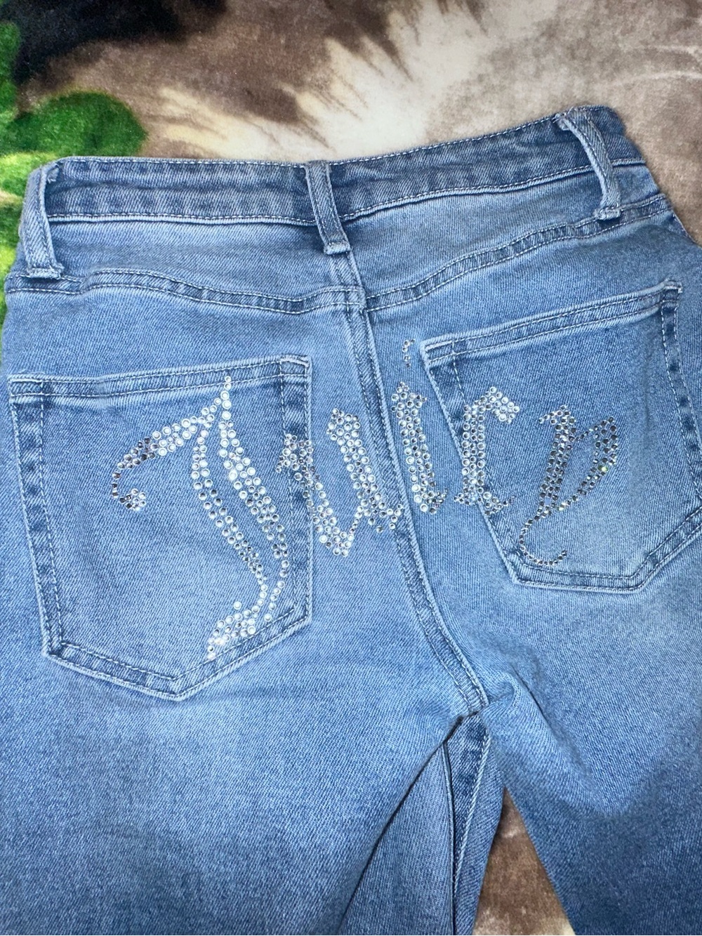 Juicy Couture low-Rise Light Blue Women's Jeans
